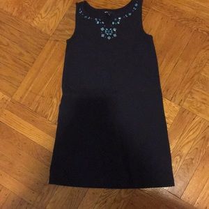Gap Kids Knee Length Navy Blue Summer Dress